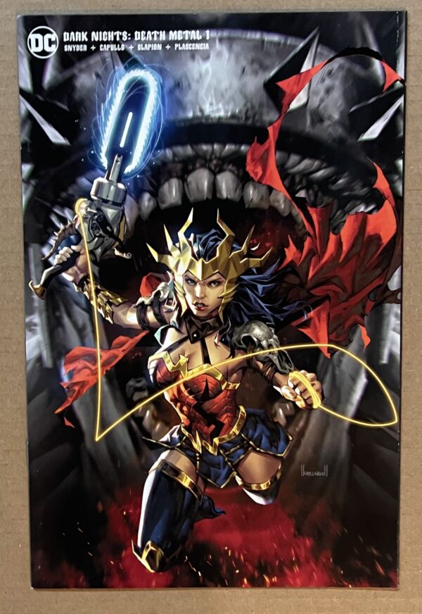 DARK NIGHTS: DEATH METAL - ISSUE #1 - KAEL NGU VARIANT COVER PRESENTED BY UNKNOWN COMICS