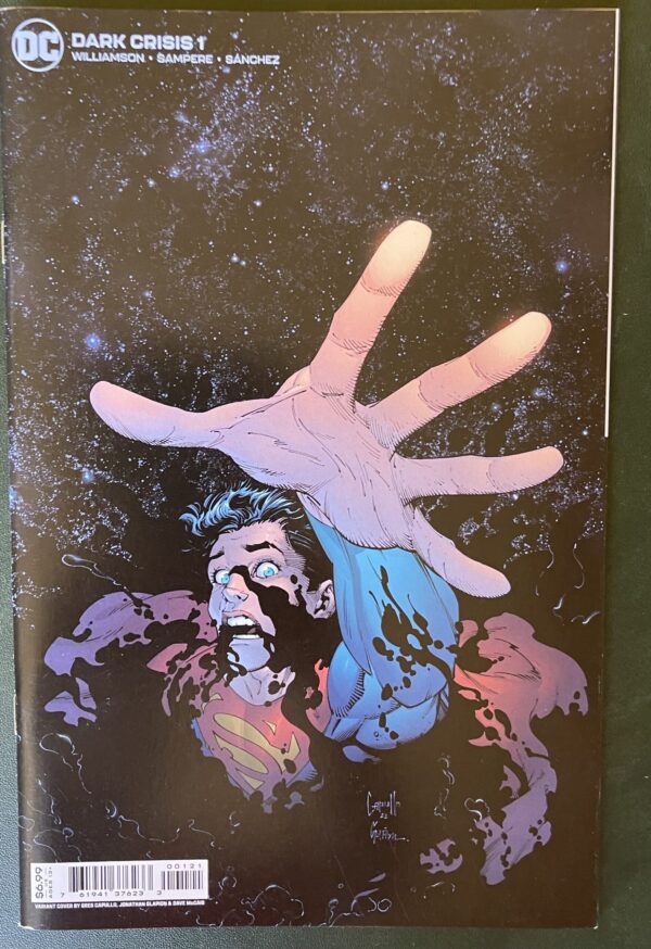 DARK CRISIS - CHAPTER ONE - VARIANT (MATT) COVER BY CAPULLO, GLAPION & McCAIG