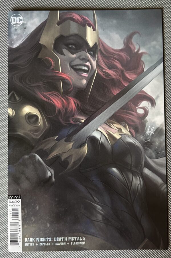 DARK NIGHTS: DEATH METAL - ISSUE #5 - KULL VARIANT COVER BY STANLEY LAU