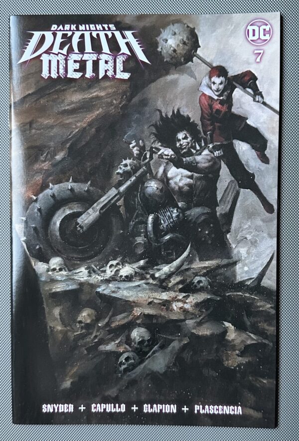 DARK NIGHTS: DEATH METAL - ISSUE #7 - PUPPETEER LEE VARIANT COVER