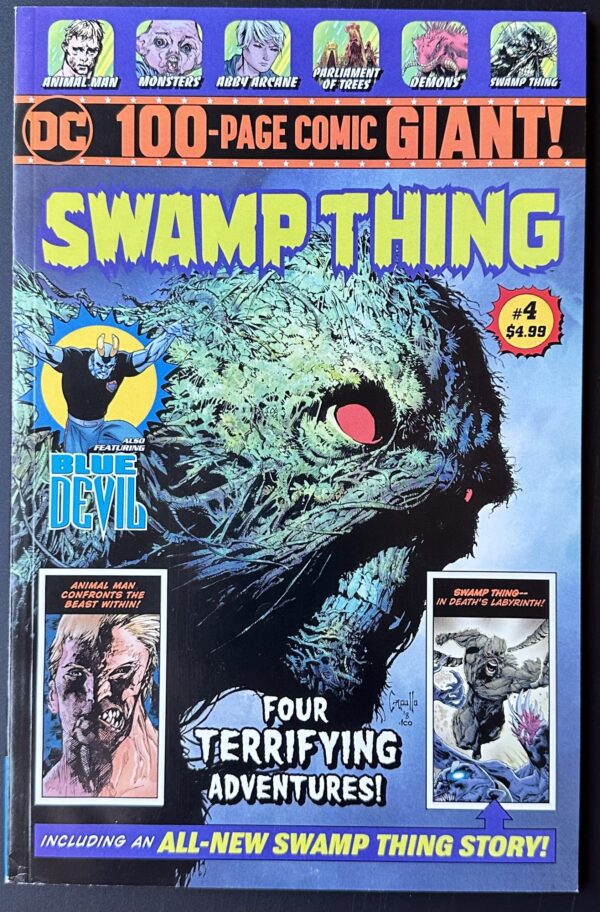 SWAMP THING - 100 PAGE COMIC GIANT! #4 - COVER BY CAPULLO & PLASCENCIA