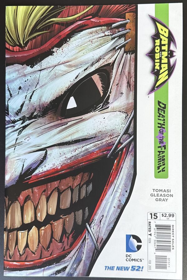 BATMAN AND ROBIN/DEATH OF THE FAMILY - ISSUE #15 - COVER BY GREG CAPULLO