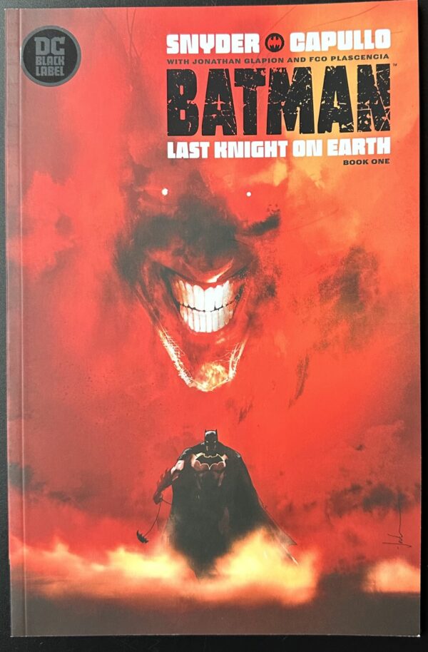 BATMAN - LAST KNIGHT ON EARCH - BOOK ONE - VARIANT COVER BY JOCK