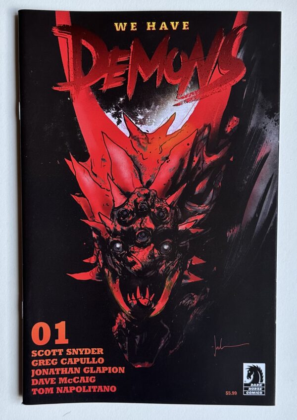 WE HAVE DEMONS - ISSUE #1 - VARIANT COVER BY JOCK