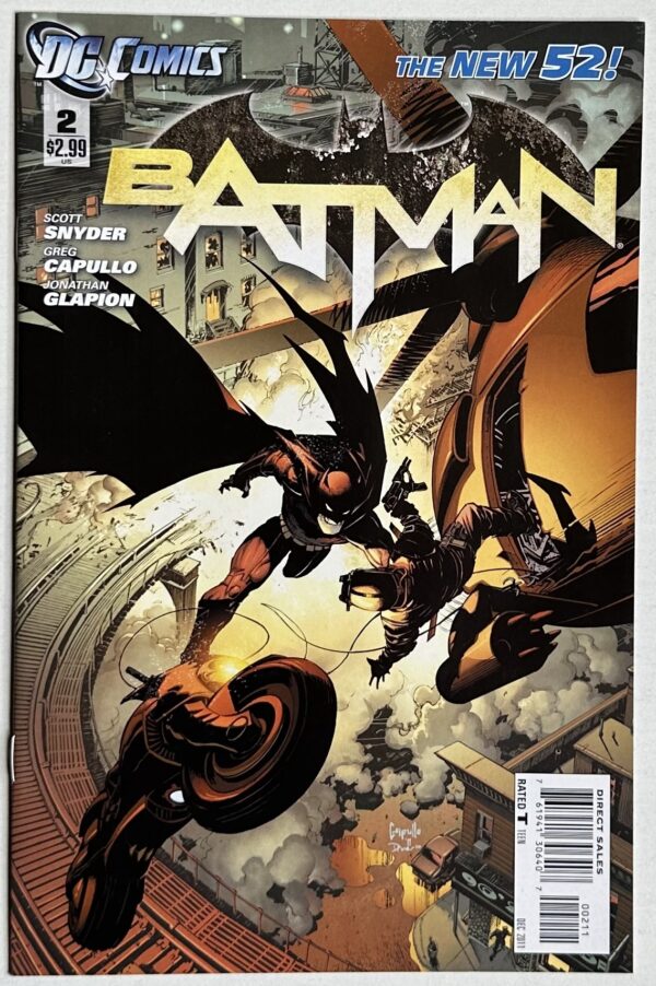 BATMAN - COURT OF OWLS - ISSUE #2 - COVER BY CAPULLO & PLASCENCIA