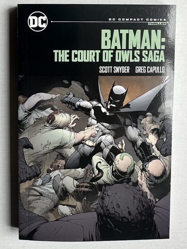 BATMAN - COURT OF OWLS SAGA - DC COMPACT COMICS - COVER BY GREG CAPULLO