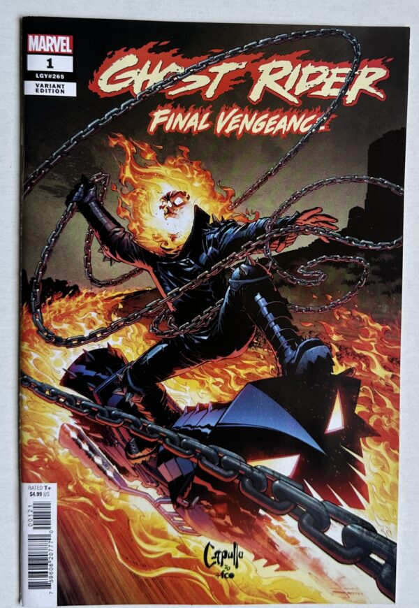 GHOST RIDER - FINAL VENGEANCE - VARIANT COVER BY GREG CAPULLO & FCO PLASCENCIA