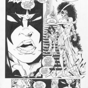ANGELA - ISSUE 1 - PAGE #16 - ORIGINAL ART PAGE