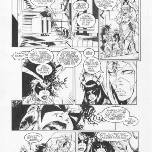ANGELA - ISSUE 1 - PAGE # 19 - ORIGINAL ART PAGE