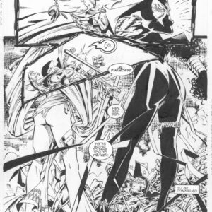 ANGELA - ISSUE 1 - PAGE # 22 - ORIGINAL ART PAGE