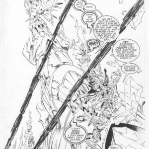 ANGELA - ISSUE 2 - PAGE # 17 - ORIGINAL ART PAGE